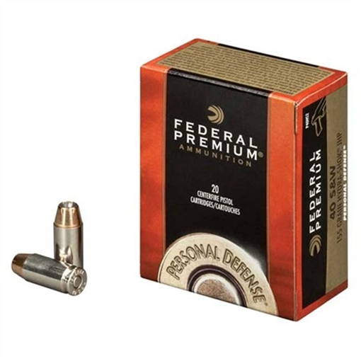 Picture of Federal Premium Personal Defense 357Mag 158gr Hydra-Shok Jacketed Hollow Point 20 Per Box/25 Case P357HS1