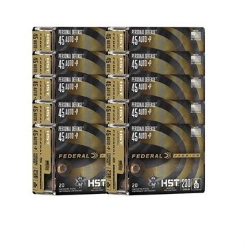 Picture of PERSONAL DEFENSE HST 45 AUTO +P AMMO 100054124 -