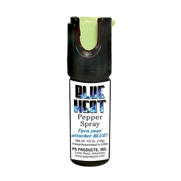 Picture of Personal Security Products Eliminator Blue Heat Pepper Spray 1/2 oz with Blue Dye EC14BH-C