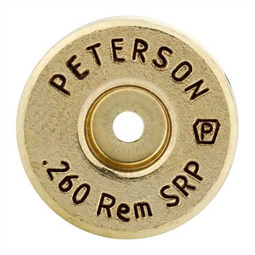 Picture of Peterson Cartridge PETERSON BRASS 260 REMINGTON 500BX 40009-I
