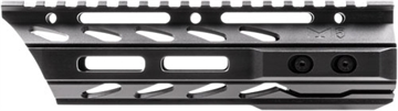 Picture of Phase 5 Weapon Systems Lo-Pro Slope Nose Free Float MLOK Rail, 7.5", Black Finish, Steel Barrel Nut and Mounting Hardware Included LPSN75MLOK