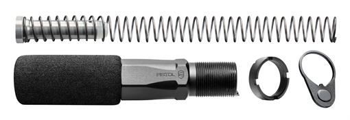 Picture of Phase 5 Weapon Systems Hex-2 Buffer Tube Assembly Black Aluminum AR-Pistol Platform HEX2C