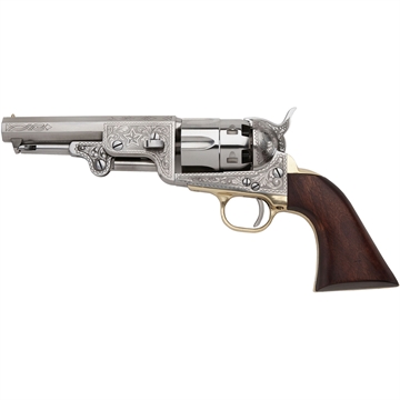 Picture of Pietta Pietta 1851 US Marshall Revolver 44 cal. 5.5 in. Polished Steel Walnut PF51US44512