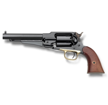 Picture of Pietta 1858 Remington Steel Frame Blued/ Walnut Grips - .36 cal 6-1/2" PF58ST36612