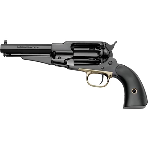 Picture of Pietta Pietta 1858 Sheriff Blackpowder Revolver .44 Cal 5.5 in. Blued Steel w/BLK Wood Grip 6 rd PF58ST44512BW