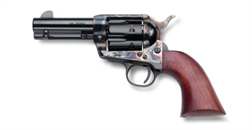 Picture of Pietta 1873 Great Western II Posse 357 Mag 6rd 3.50" Blued Steel Barrel & Cylinder, Color Case Hardened Steel Frame, Walnut Grip, Exposed Hammer HF357CHS312NM