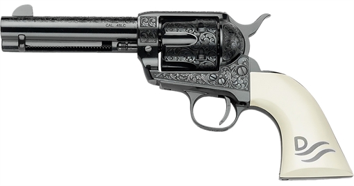 Picture of Pietta Great Western II Red River 45 Colt (Long Colt) 4.75" Ultra Ivory Engraved Grip GW45RR434NMUI