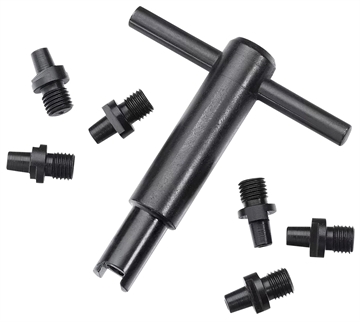 Picture of Pietta Revolver Nipple Wrench w/ 6 Pack #10 Cap Nipples Fits All Pietta Black Powder Revolvers AC020+060