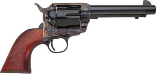 Picture of Pietta 1873 Great Western II Californian 45 Colt (Long Colt) 6rd 5.50" Blued Steel Barrel & Cylinder, Color Case Hardened Steel Frame, Walnut Grip, Exposed Hammer HF45CHS512NM