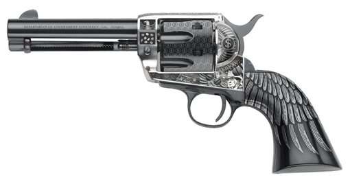Picture of Pietta Great Western II D.O.G.E. 357 Mag 4.75" GW357DOGE434NMB