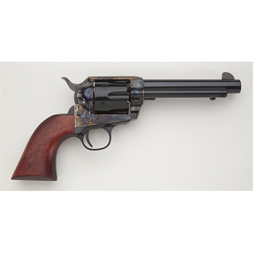 Picture of EMF TRADITIONAL CALIFORNIAN SA HGR 357 MAG 5 1/2" CASE HARDENED/BLUE FINISH WAL GRIP HF357CHS512NM