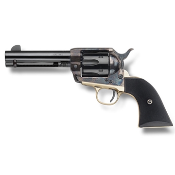 Picture of Pietta Pietta 1873 Gunfighter Revolver 357 Mag. 4.75 in. Checkered Black Grip HF357CHBR434NMP