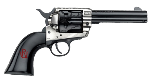 Picture of Pietta Pietta Pendleton Revolver 357 Mag 4.75 in. BLKw/Engraved FM/BRL/CYL 6 rd. PFI357PR434BP