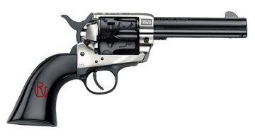 Picture of Pietta Pietta Pendleton Revolver 357 Mag 4.75 in. BLKw/Engraved FM/BRL/CYL 6 rd. PFI357PR434BP