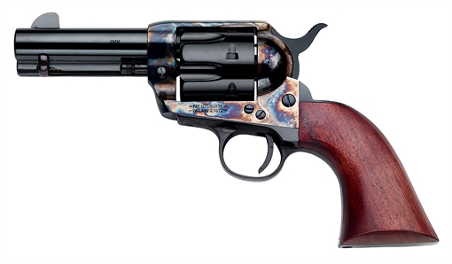 Picture of Pietta 1873 9mm Luger 6 Shot 3.50" Blued Steel Barrel, Blued Cylinder, Color Case Hardened Steel Frame, Walnut Grip SA733024ML