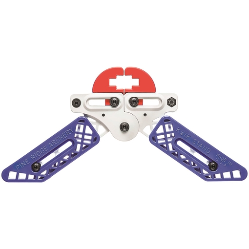 Picture of Pine Ridge Pine Ridge Kwik Stand Bow Support White/Red/Blue 2559-WBR