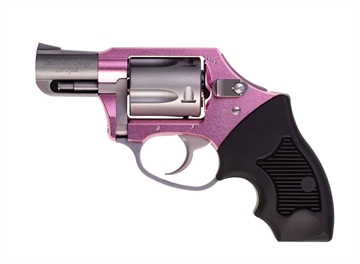 Picture of Charter Arms Undercover Lite Pink Lady Small 38 Special, 5 Shot 2" Stainless Steel Barrel & Cylinder, Pink Aluminum Frame w/Black Finger Grooved Rubber Grip, Concealed Hammer 53831