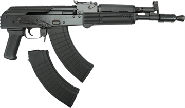 Picture of Pioneer Arms Polymer Hellpup PRO AK Handgun 7.62x39 30rd Magazines(2)11.7" Barrel with Picatinny Rail Forged Trunnion AK0031-FT-PRO-P AK0031FTPROP
