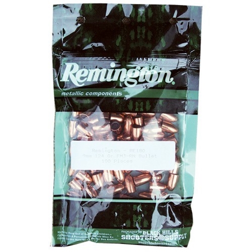 Picture of Remington 9MM (.355'') 147GR JHP 100/BAG 23551