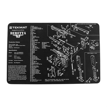 Picture of Tek Mat BERETTA 92 GUN MAT TEK-R17-BER92