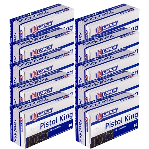 Picture of PISTOL KING AMMO 22 LONG RIFLE 40GR LEAD ROUND NOSE 105004400 -