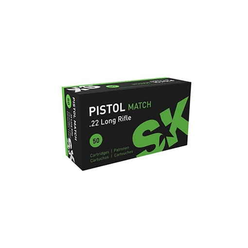 Picture of SK Pistol Match Rimfire Ammunition .22 LR 922 fps 40 gr 50/ct 420114