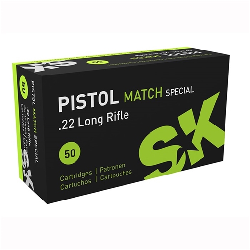 Picture of PISTOL MATCH SPECIAL AMMO 22 LONG RIFLE 40GR LEAD ROUND NOSE 420144
