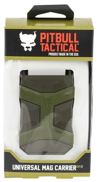 Picture of PITBULL TACTICAL UNIVERSAL MAGAZINE CARRIER OD GREEN GE UMC02ODG
