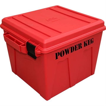 Picture of MTM Case-Gard Powder Keg Storage Container Red Polypropylene Plastic PK12