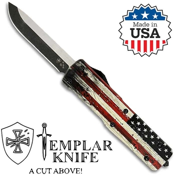 Picture of TEMPLAR KNIFE PL US Flag 3.25in DP Strght LA-WUS-32-1 093674822382