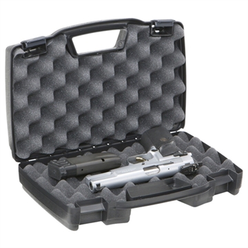 Picture of Plano Protector Pistol Case Black Polymer Holds Handgun 140300