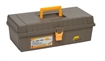 Picture of Plano 15 Tool Box Graphite Gray W/ Yellow Latch 100000