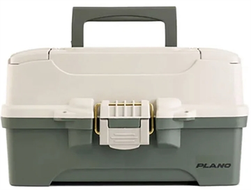Picture of PLANO 2 TRAY TACKLE BOX GREEN/TAN P000404