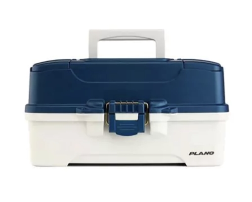 Picture of PLANO 3 TRAY TACKLE BOX BLUE/WHITE P000405