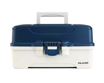 Picture of PLANO 3 TRAY TACKLE BOX BLUE/WHITE P000405