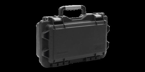 Picture of Plano Plano Element Pistol and Accessory Case Black With Grey Accents Large PLAM9150
