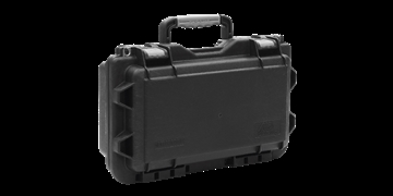 Picture of Plano Plano Element Pistol and Accessory Case Black With Grey Accents Large PLAM9150