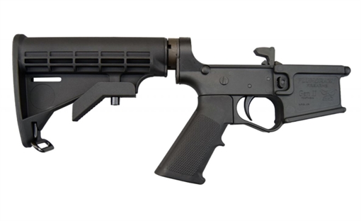 Picture of Plum Crazy Polymer Complete AR-15 Lower Receiver PC-POLY-LOWER-G2