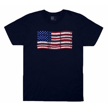 Picture of Magpul PMAG-FLAG COTTON T-SHIRT NAVY 2X-LARGE MAG1180-410-2XL