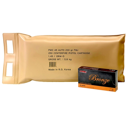 Picture of PMC .45 ACP 230GR. FMJ 250 Ct. 45A-BP