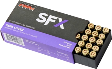 Picture of PMC SFx 9mmLuger 124gr StarFire Hollow Point 50 Per Box/20 Case 9SFX