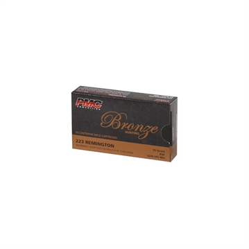 Picture of PMC Bronze .223 Remington Rifle Ammo - 55 Grain | SP | 102400rd Pallet 223SP