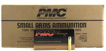 Picture of PMC Bronze .357 Magnum Handgun Ammo - 158 Grain | JSP | 1000rd Case 357A