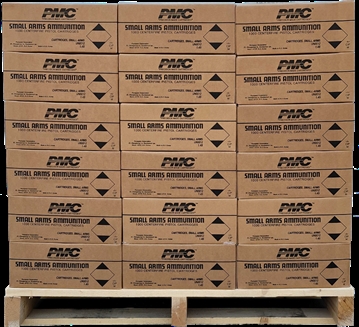 Picture of PMC Bronze .40 S&W Handgun Ammo - 165 Grain | FMJ-FP | 90000rd Pallet 40D