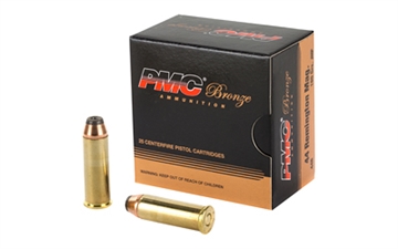 Picture of PMC Bronze .44 Magnum Handgun Ammo - 180 Grain | JHP 44B