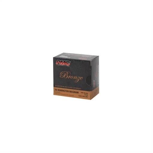 Picture of PMC Bronze .44 Magnum Handgun Ammo - 240 Grain | TCSP | 25rd Box 44D