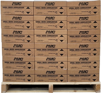 Picture of PMC Bronze 9mm Luger Handgun Ammo - 115 Grain | FMJ | 90000rd Pallet 9A