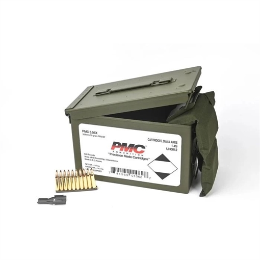 Picture of PMC Bronze Ammo Can 5.56NATO Rifle Ammo - 55 Grain | FMJ-BT | 840rd Can PMC-5.56X-MB