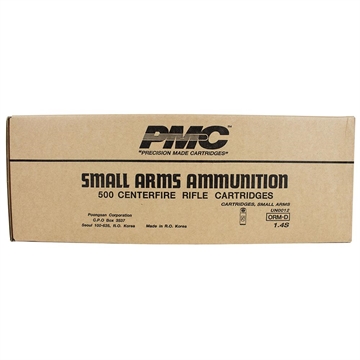 Picture of PMC Bronze Rifle Ammunition .308 Win 147 gr FMJBT 2780 fps 500/ct 308B CASE