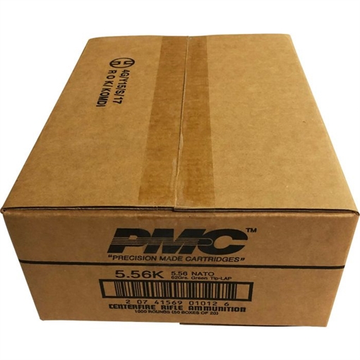 Picture of PMC X-TAC 5.56NATO Rifle Ammo - 62 Grain | LAP | 1000rd Case 5.56K
